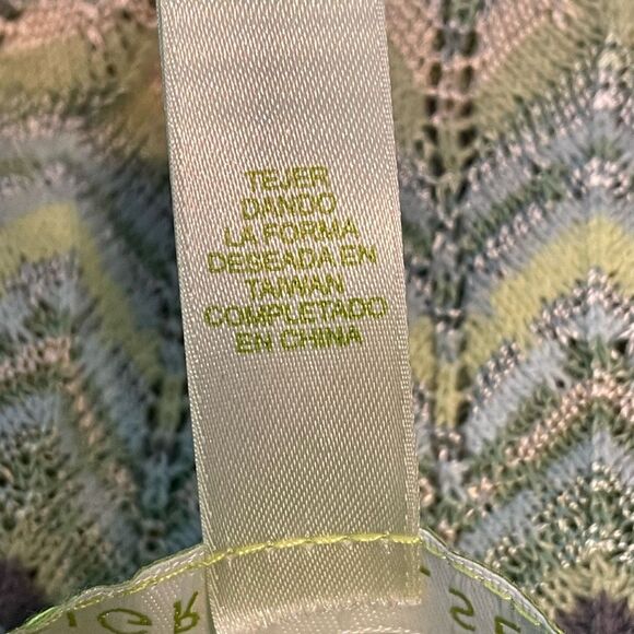 Sigrid Olsen Chevron Stripe Cardigan Sweater MP - Picture 6 of 9